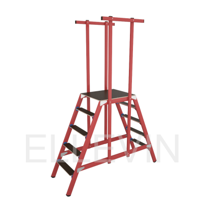 Подмость стеклопластиковая: диэлектрическая  ССД-1,2 ПК  + колеса