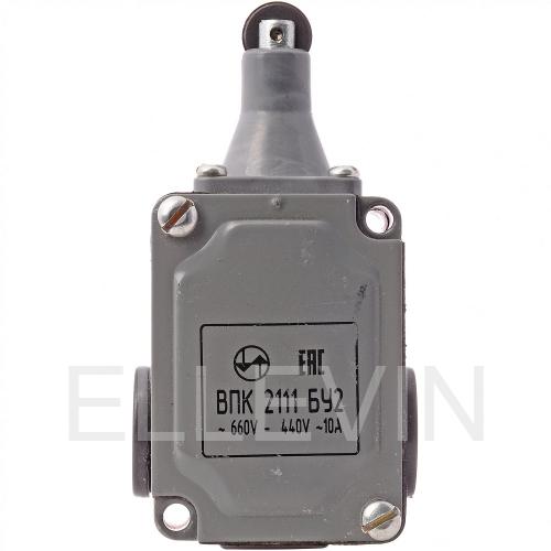 Выключатель путевой ВПК-2111-БУ2 (толкатель с роликом)